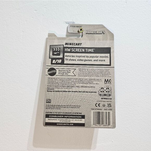 Hotwheels Mincraft Mine Cart - Picture 5 of 5